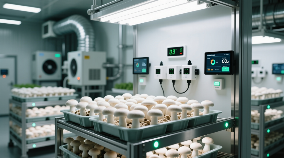 IoT e monitoraggio ambientale nella coltivazione dei funghi